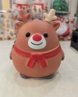 Grand jouet à presser sur le thème de Noël, à remontée lente, anti-stress, ornement, cadeau de Noël et décoration de bureau