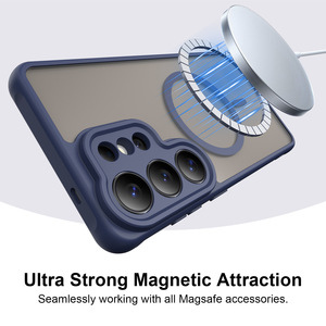 <span class=keywords><strong>Étui</strong></span> de charge magnétique sans fil pour Samsung Galaxy S26 Ultra Edge Plus, coque de protection antichoc en PC et TPU, <span class=keywords><strong>étui</strong></span> magnétique pour téléphone - Product Image 5