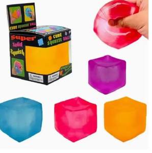 Needoh Ice <b>Cube</b> Maltose Stress Relieving Toy Maltose Pinching and Decompression Toy - Product Image 1
