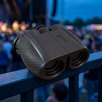 Jumelles compactes 10x25 pour l'observation des oiseaux pour adultes, vision nocturne, mise au point facile, essentiels pour la randonnée et l'observation des oiseaux