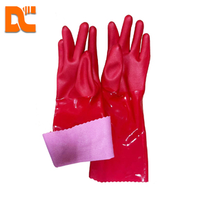 <span class=keywords><strong>Gants</strong></span> <span class=keywords><strong>de</strong></span> sécurité en PVC <span class=keywords><strong>de</strong></span> <span class=keywords><strong>type</strong></span> chaud nettoyage industriel Anti-chimique imperméable à l'eau acide résistant à l'huile protecteur 22mil épais manchette <span class=keywords><strong>de</strong></span> sécurité - Product Image 3