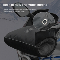 Manchettes universelles épaisses pour trottinette électrique, chauffe-mains coupe-vent pour guidon de moto, pour la protection contre le froid