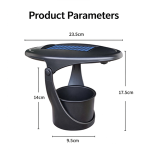 Garden Ground Stake Solar Plant Grow <b>Light</b> 2 in 1 Solar Planter Pot Full Spectrum <b>LED</b> Grow <b>Light</b> Outdoor Waterproof Yard Decor - Product Image 4