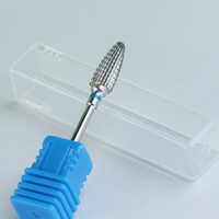 Herramienta de eliminación de esmalte de uñas profesional especializada, cabezales de molienda de acero de tungsteno, puntas de Metal escalonadas, broca para uñas de piel muerta