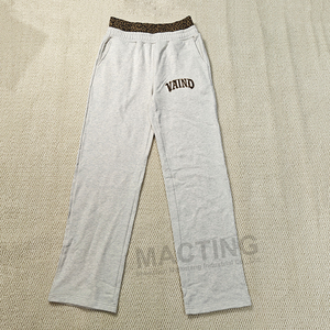 Tùy Chỉnh Leopard In Ấn Đôi Mui Xe Thời Trang Phố Người Đàn Ông Chạy Bộ Phù Hợp Với Thiết Lập Thêu Chắp Vá Tracksuit Áo Nỉ Hai Mảnh Thiết Lập - Product Image 3