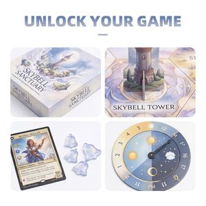 FUXI Skybell Sanctuary Educational Fantasy Strategy Table Game for Family Fun with Floating Isles and Pathways Theme - Product Image 3