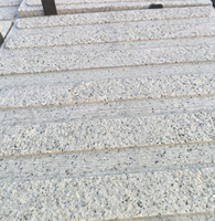 Pierre tactile en granit blanc naturel moderne sur mesure pour villas et projets publics