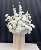 Boule de fleurs artificielles pour la plantation printanière, centres de table pour mariage, décoration de table de mariage pour événements et fêtes