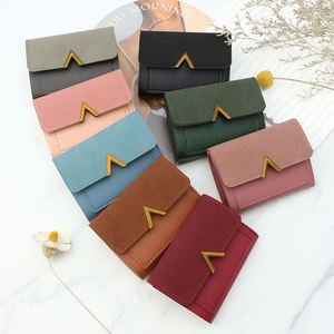 Women's Mini Trifold Wallet with Multiple <b>Card</b> Slots, Small Leather <b>Card</b> Holder <b>for</b> Promotional Gifts - Product Image 2