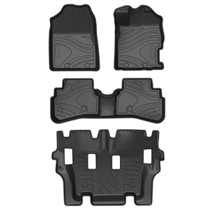 Tapis de sol de voiture en TPE 3D antidérapant et imperméable de luxe personnalisé pour Honda BR-V 2018 - Product Image 1