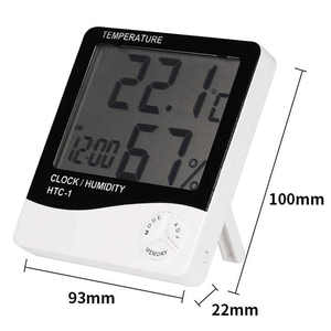 Hygromètre numérique pour serre et enclos pour animaux de compagnie, thermomètre et humidimètre pour intérieur, best-seller - Product Image 3