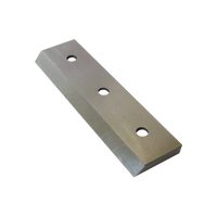 Couteaux de déchiqueteuse à pointe en carbure de tungstène-HRC 64 trempé au laser, pour bois de palmier abrasif et recyclage