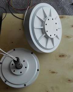 Aerogenerador de Eje Vertical de Energía Alternativa de 1kw 300rpm CA Trifásico de Baja Velocidad PMG <span class=keywords><strong>PMA</strong></span> Silencioso Magnético con Certificación CE - Product Image 3