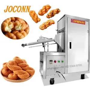 Pâte à saveurs variées tordant la machine à morsures de bretzel épicé salé sucré saveur sel et poivre et machine mahua à sucre brun