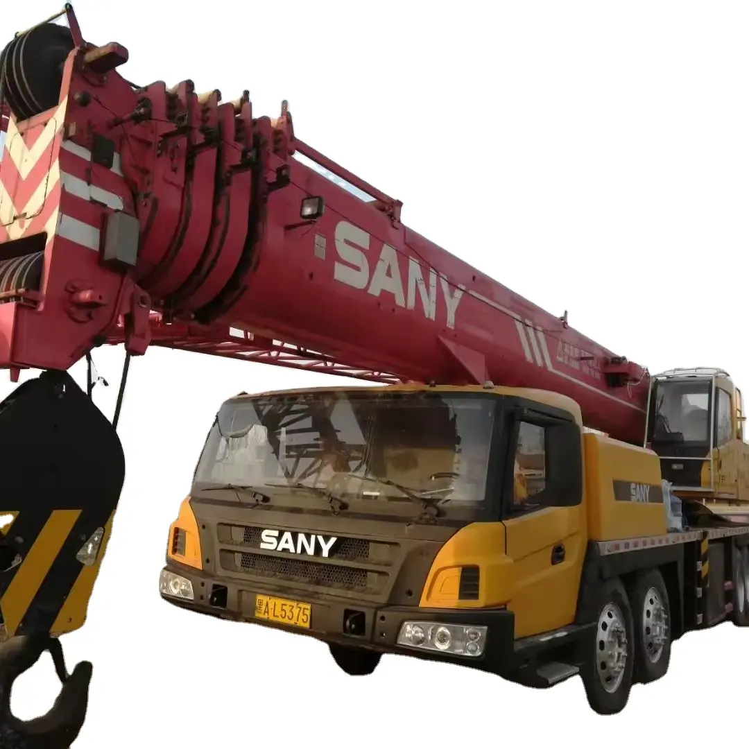 Se vende grúa de camión de rama pesada Sany usada 100 toneladas 150 toneladas a 200 toneladas Todo Tipo de tonelaje.