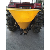 Épandeur de semences agricoles, machine à engrais, tracteur monté sur prise de force, épandeur d'engrais/sel/sable à 3 points