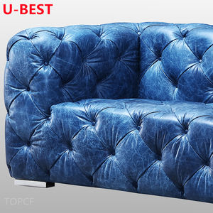 U-BEST Canapé Chesterfield de style américain Loft Industriel en bois Divani Kanepe Bankstel Hoekbank Muebles Salon De Sala Furniture Livi - Product Image 5