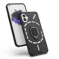 Pour rien téléphone 2 téléphone 1 armure doigt anneau pare-chocs dur étui de voiture prix usine Airbag anti-chute couverture de téléphone portable