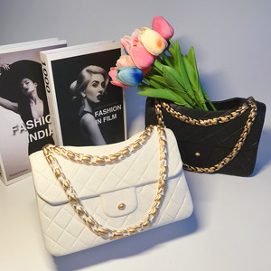 高品质现代创意陶瓷大花钱包花瓶桌面花瓶手提包室内美观家居装饰 - Product Image 3