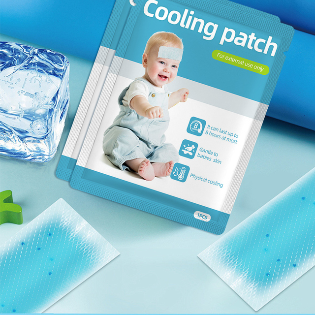 Wholesale Soft Skin Friendly Baby Adult General Purpose Hydrogel Fever Reduce Cooling Patch