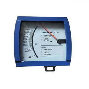 Krohne H250 Digital <b>Flow</b> <b>Meter</b> Stainless Steel Construction LCD Display Thread <b>Water</b> Gas Oil Air Measurement OEM H250 Digital Fl - Product Image 4