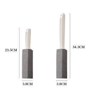 Cepillo de piedra pómez de mango largo, Varita para inodoro, eliminación de cal, baño, limpieza de piscinas, también parrillas de barbacoa, azulejos, lechada - Product Image 3