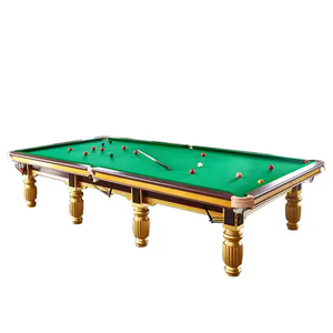 Table de <span class=keywords><strong>billard</strong></span> professionnelle Nai Pin de haute qualité, fabrication robuste, vente chaude, 12 pieds, avec <span class=keywords><strong>accessoires</strong></span> gratuits - Product Image 1