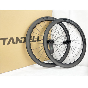 Bộ bánh xe đạp đường trường Carbon cao cấp Trung Quốc 1550+/-30g Wave 700C 11 tốc độ <span class=keywords><strong>Shimano</strong></span> XDR, khung sườn bằng sợi carbon nguyên chất - Product Image 2