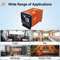 Chauffage de stationnement diesel OkyRie AX57H 5kW, alimentation directe usine, robuste, double poignée, facile à transporter, pour extérieur