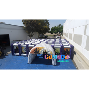 Labirinti Gonfiabili da Esterno, Casa Stregata nella Giungla, Labirinto Gonfiabile - Product Image 5