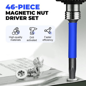 Industrial Grade <b>Screwdriver</b> <b>Set</b> Torx Socket Adapter Electronics Repair Maintenance Hand Tool Kit OEM Customization 46PCS 46pcs - Product Image 2
