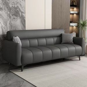 Sofá Cama Seccional Moderno de 3 Plazas, Tapicería de Cuero PU, Ecológico y Duradero para Comedor, Hotel, Apartamento, Uso <span class=keywords><strong>Exterior</strong></span> - Product Image 4