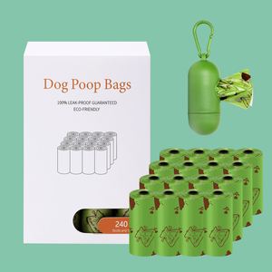 Pet Custom Eco-Friendly Simple Lavender Scent Biodegradable <b>Compostable</b> Degradable Dog Poop <b>Bags</b> - Product Image 1