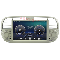 Livraison gratuite, gros! Lecteur DVD et Navigation GPS, avec dents bleues, pour 2014 Fiat 500, Android, 2 din