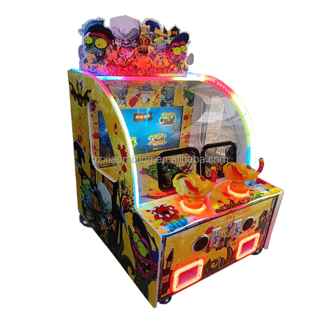 Hot Sale 32-Inch 2-Player Durable Metal Wooden Shooting Ball Lottery Coin-Operated Video Arcade Game Machine