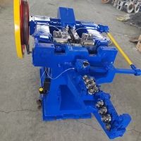 Machine à fabriquer des clous en béton de 1 à 6 pouces avec moteur - Ligne de production de clous à vis en fil métallique entièrement automatique pour la construction