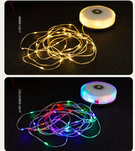 Guirlandes lumineuses LED portables rechargeables par USB avec base magnétique, étanches, multi-modes, pour tente extérieure et situations d'urgence - Product Image 5