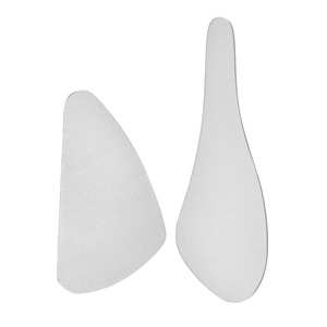Tabla de gua sha de acero inoxidable, masajeador facial de metal, herramienta de gua sha para todo el cuerpo con acabado pulido espejo. - Product Image 5