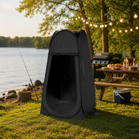 Tente de Douche Pop Pod d'Été pour l'Intimité, Protection UV, Cabine de Toilette Portable avec Sac de Transport pour Camping, Plage, Tailgate et Activités de Plein Air