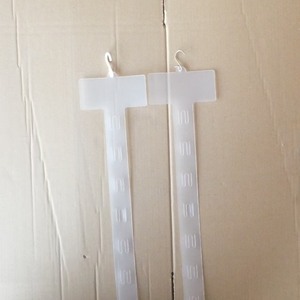 Pp Injection Hanging Display <b>Clip</b> Strip 8 <b>Hooks</b> 51cm - Product Image 5