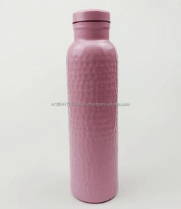 Bouteille d'eau en métal cuivré Pure Handmade New Style Copper Water Bottle Enamel Printed Traveling And Gym - Product Image 4
