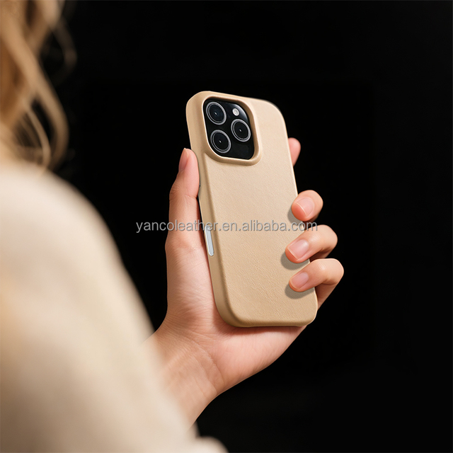 2026 New Genuine Leather Phone Case Stylish New Product Mobile Phone Cases for iPhone 15 16 17 Pro Max