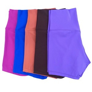 <span class=keywords><strong>Pantaloncini</strong></span> da Yoga Vintage Sexy a Vita Alta per <span class=keywords><strong>Donna</strong></span> Lulu, Pantaloni Sportivi Aderenti Elasticizzati - Product Image 4