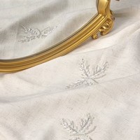 Vente directe usine – Tissu en dentelle tricoté avec maille perlée, broderie papillon et perles tubulaires, enduit PE, ramie/coton, pour jupe Hanfu