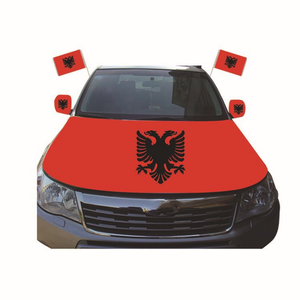Impresión por sublimación personalizada Bandera <span class=keywords><strong>de</strong></span> Rumania elástica cartel <span class=keywords><strong>de</strong></span> capó <span class=keywords><strong>de</strong></span> <span class=keywords><strong>coche</strong></span> para motor <span class=keywords><strong>de</strong></span> <span class=keywords><strong>coche</strong></span> - Product Image 2