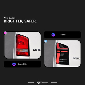 Đèn hậu LED cho xe VW Multivan <span class=keywords><strong>T5</strong></span> 2010-2015, đèn hậu, đèn chạy ban ngày, đèn phanh, phụ kiện ô tô phổ biến - Product Image 2