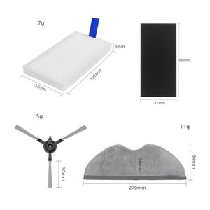 Repuestos para Aspiradora Robótica Xiaomi E5 C108 Mi Mijia: Filtros, Cepillos Laterales, Mopas, Accesorios de Repuesto - Product Image 3