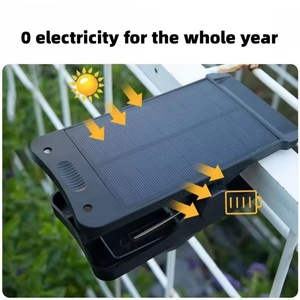 Lampes solaires de sécurité extérieures étanches IP65 de 3000 mAh à clipser pour cour, garage, terrasse, jardin - Product Image 4