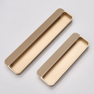 Modern Recessed Concealed Pull Handles Invisible Embedded Cabinet Handles for Wardrobe Cabinet Drawer &amp; Shoe Cabinet - Product Image 3