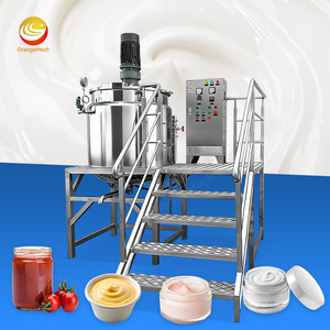 Mezclador Emulsionante de Fondo ORME 250l 1000l 50l, Máquina Emulsionadora y Homogeneizadora de Jabón Líquido para Mantequilla - Product Image 1